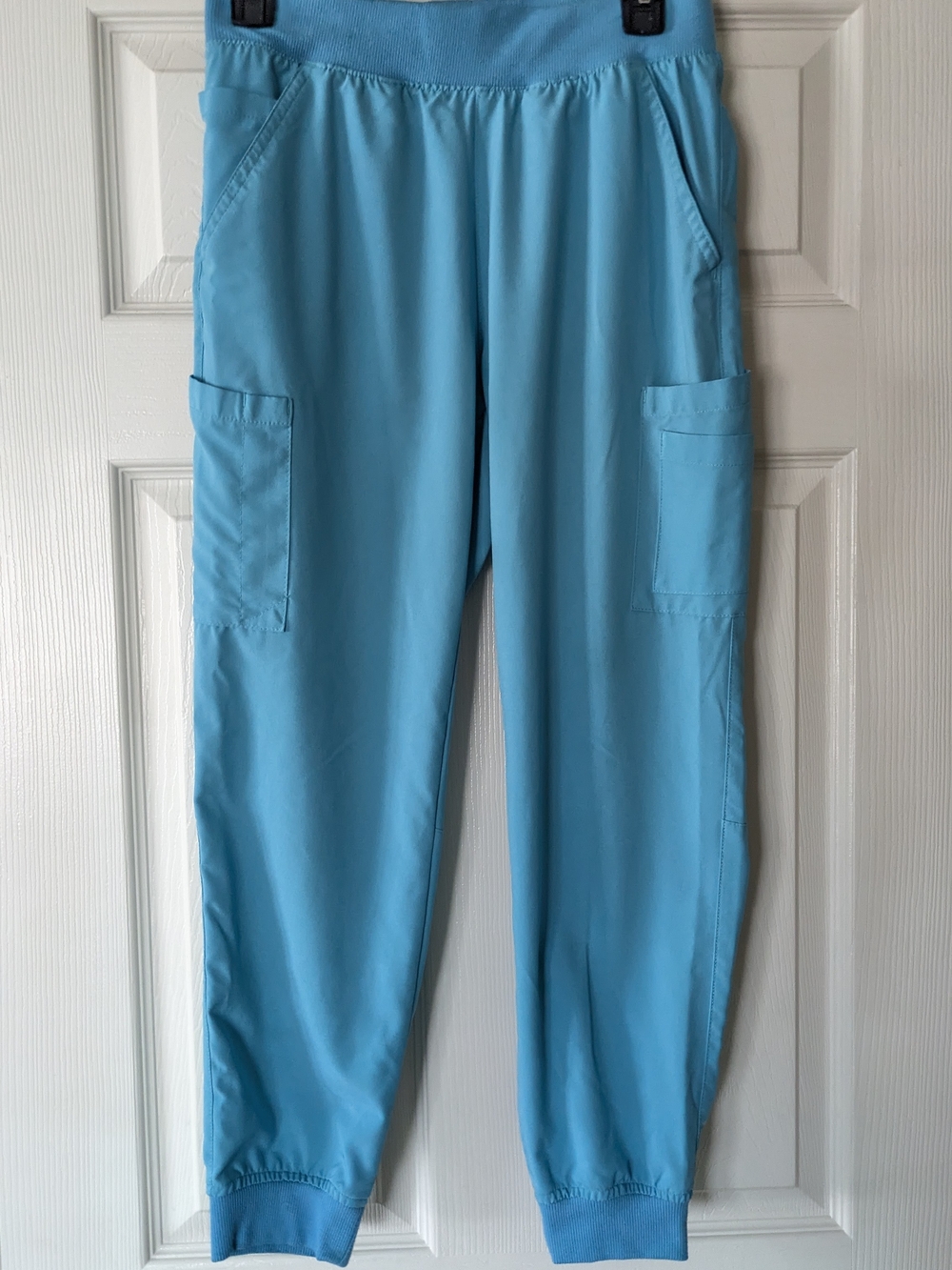 Easy Stretch Turquoise Scrub Pants